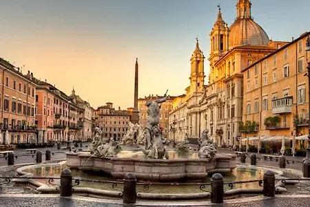 St Peter Dome Vatican And Patio *