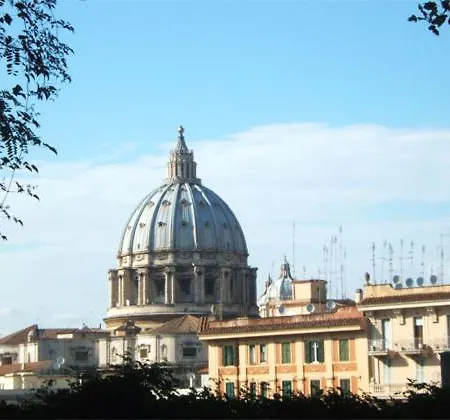 St Peter Dome Vatican And Patio *
