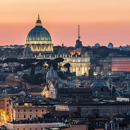 Apartamento St Peter Dome Vatican And Patio *